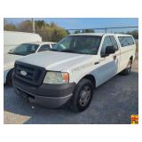 2008 Ford F-150 Pick Up Truck With Shell, won
