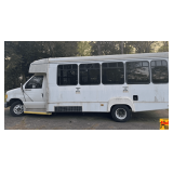 2002 Ford E-450 SD Shuttle Bus; 122,157 Miles; VIN 1FDXE45F32HA10185.  Currently not on property.  Call James Treece at (256) 374-2035.