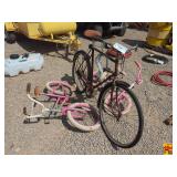 (2) Girls' Bicycles (Kent & Roadmaster) & Men's Raleigh 3-Speed Bicycle