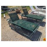 (2) Lawn Chaise Lounge Chairs