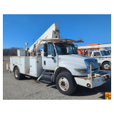 2005 International 4000 Bucket Truck, has small oil leak.  Needs ECM; 10,486 Miles; VIN 1HTMKAAR45H698445