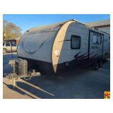 2016 Grey Wolf Limited Camper by Forest River, Wildwood EVO Series; VIN 4X4TCKY21GK036276 - Rebuilt Title