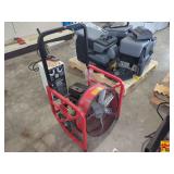 Super Vac 718 EVS Positive Pressure Ventilation (PPV) Fan, designed for fire and rescue scenario