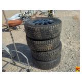 (4) Rims & Tires (fit Toyota Tundra)