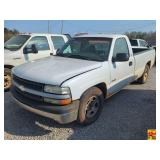 2002 Chevrolet Silverado 1500 Pick Up Truck; 150,532 Miles; VIN 1GCEC14V72Z143535 (021230)