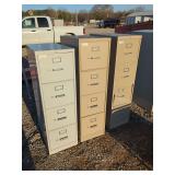 (3) File Cabinets