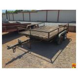 Tandem Axle Utility Trailer; Bill Of Sale Only.  $25 processing will be applied.