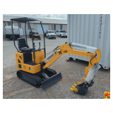 2025 ZJG Mini Excavator, Model ZJ-12