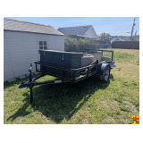 2022 PT Utility Trailer, Bill Of Sale Only (contents on trailer not included); VIN 5JTAU1018NA103876