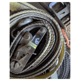 (3) Heavy Duty Ratchet Straps