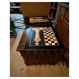 King & Queen Chess Board Wall Decor