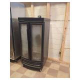 True Manufacturing 2-Door Display Refrigerator