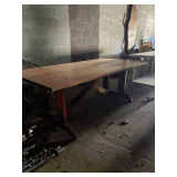 Wooden Farmhouse Table