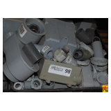 Storage Tote & Contents: Electrical Supplies