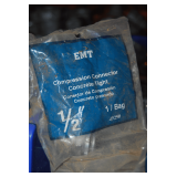 Storage Bin & Contents: Electrical Supplies