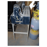 Chicago Electric 1.5 HP Bridge Tile Saw with Stand