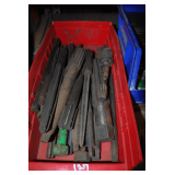 Storage Bins & Contents: Machinist Reamers & Drill Bits & More