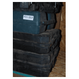 Assorted Heavy Plastic Cases