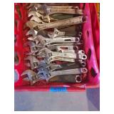 Assortment of Adjustable Wrenches