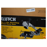 Klutch 3 x 4 in. Benchtop Metal Band Saw