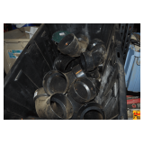 Storage Tote of Pipe Fittings