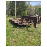 Gooseneck Flatbed Trailer (Contents not Included)