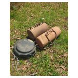 Vintage Metal Fuel Tank