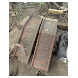 Vintage Metal Car Ramps