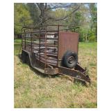 Bumper-Pull Livestock Trailer