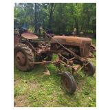 Antique Farmall Cub Tractor