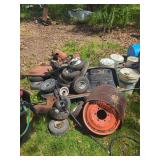Scrap Metal, Buckets, Tires & More