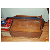 Antique Wooden Storage Chest
