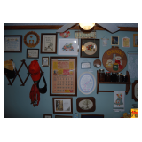 Contents on Wall: Assorted Decor