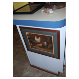 Wall Decor on Cabinet