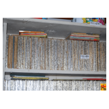 Contents of Shelf: Little Golden Books in Protective Sleeves