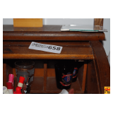 Vintage Roll Top Desk (Contents not Included)