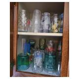 Contents of Cabinet: Glasses