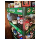 Gatorade Display Case & Contents