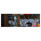 Contents of Shelf in China Cabinet