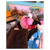 Contents of the Baby Crib: Stuffed Animals & More