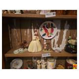 Contents of Shelf: Figurines & More