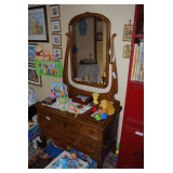 Antique Oak Dresser (Contents not Included)