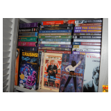 Contents in Bottom of Cabinet: VHS Tapes, DVDs, LP