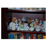 Contents of Shelf in Curio: Figurines