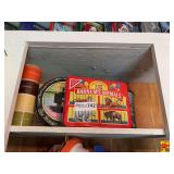 Contents of the Shelf: Tins & More