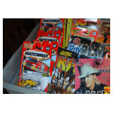 Tote with Assorted Matchbox Cars, Johnny Lightning & More