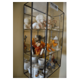 Curio Shelf with Collectible Figurines