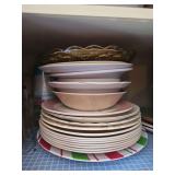 Contents of Cabinet: Bowls & More