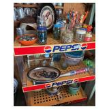 Pepsi Display Shelf & Contents