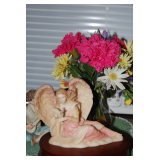 Lamp, Faux Flowers, Figurines & More